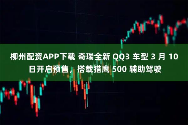 柳州配资APP下载 奇瑞全新 QQ3 车型 3 月 10 日开启预售，搭载猎鹰 500 辅助驾驶